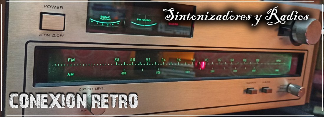 Sintonizadores y Boombox - Conexión Retro